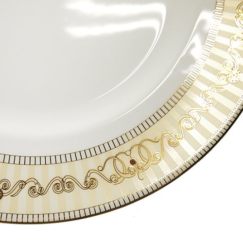 新品未使用❗️  アレクサンドラ シャンパン プレート ペア Amazon.co.jp: W/W アレクサンドラ シャンパン プレート 27cm【並行